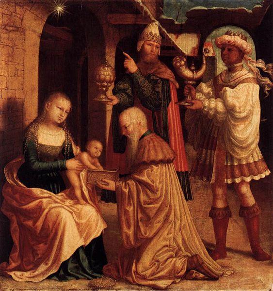 Master of Ab Monogram The Adoration of the Magi oil painting picture